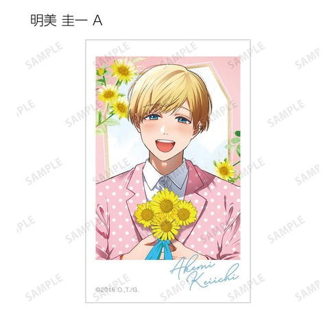 『ヤリチン☆ビッチ部』おげれつたなか先生 描き下ろし スーツver. トレーディングインスタントカメラ風イラストカード2枚セット(単位/BOX)